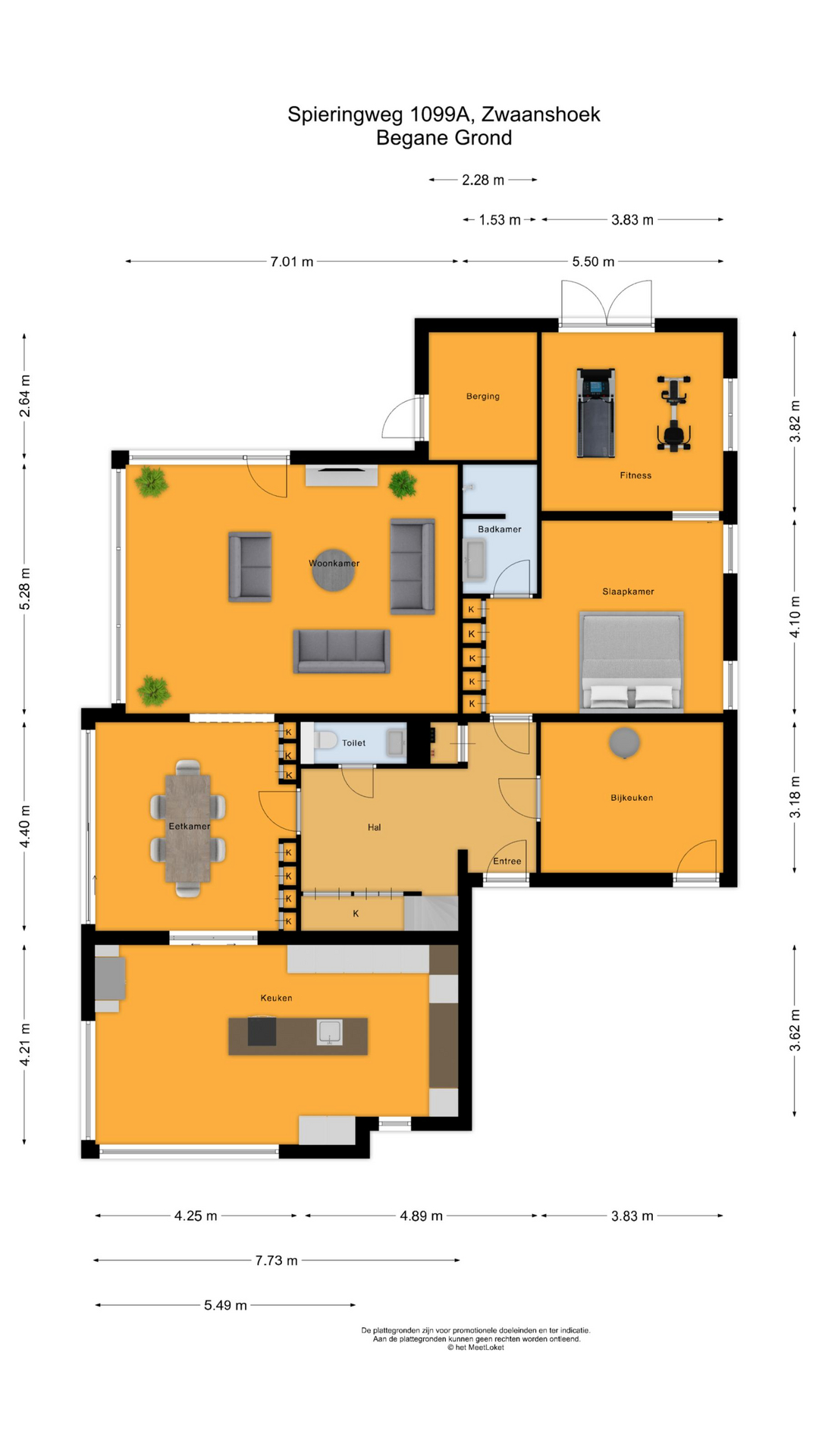Spieringweg 1099 A, 2136 LP Zwaanshoek map